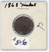 1868 Shield Nickel