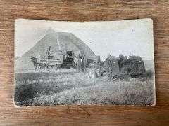 (2) Waterloo Boy Tractor Postcards