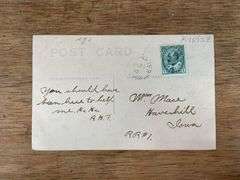 IHC Mogul Type C 15HP Tractor Photo Postcard