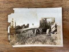 (4) Avery Tractor Photos + Postcard