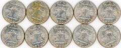 1962 Franklin Halves (Silver)