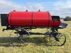 Horse Drawn Oil Delivery Wagon