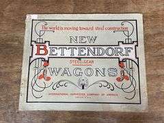 1907 IHC Bettendorf Wagons Catalog