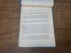 1930 Henderson Police Service Motorcycles Literature