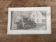 Holt 30 WWI Armor Plated Photo Postcard