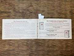 1919 Mobiloil Correct Tractor Lubrication Literature