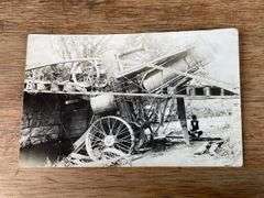 Advance Rumely Steam Engine Photo Postcard