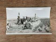 (2) Rumely + Case Photo + Postcard