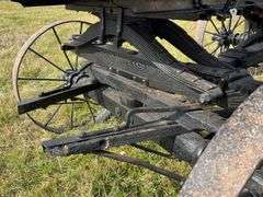 Horse Drawn Oil Delivery Wagon