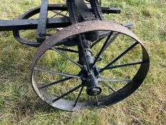 Horse Drawn Oil Delivery Wagon