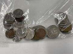 Mixed Bag of Foreign Coins