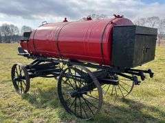 Horse Drawn Oil Delivery Wagon