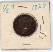 1828 Classic Head Half Cent