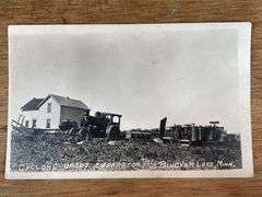 Avery 30-90 Steam Engine Photo Postcard