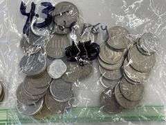 Mixed Bag of Foreign Coins