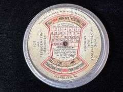 1905-1910 Bollinger & Rieley Machine Co. Pocket Calendar