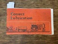 1919 Mobiloil Correct Tractor Lubrication Literature