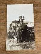 Keck-Gonnerman Steam Engine Photo Postcard