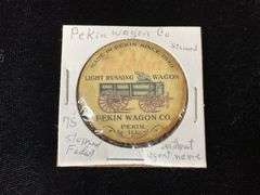 Pekin Wagon Co. Button