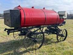 Horse Drawn Oil Delivery Wagon