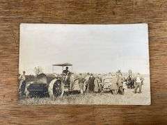 Unknown Auto Plow Photo Postcard