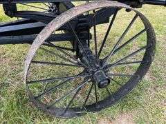 Horse Drawn Oil Delivery Wagon