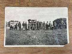 (2) Rumely + Case Photo + Postcard