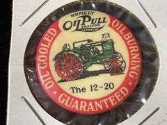 Rumely Oil Pull 12-20 Tractor Button