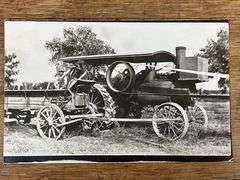 Minneapolis Steam Engine Photo Postcard