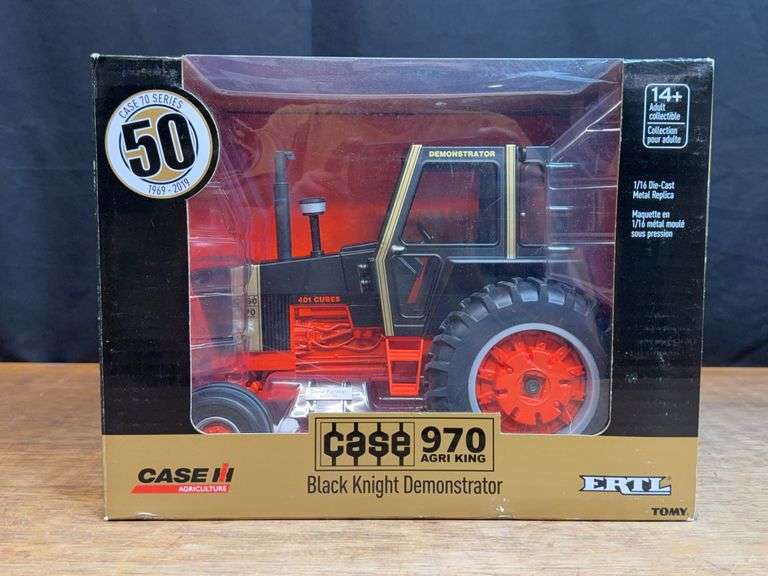 1/16 Case 970 Black Knight NIB Ertl image