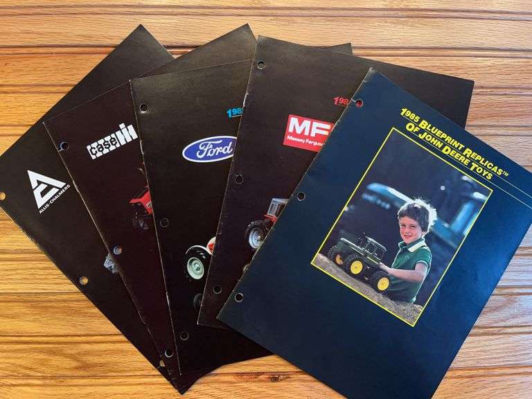 (5) 1985 Ertl Toy Catalogs image