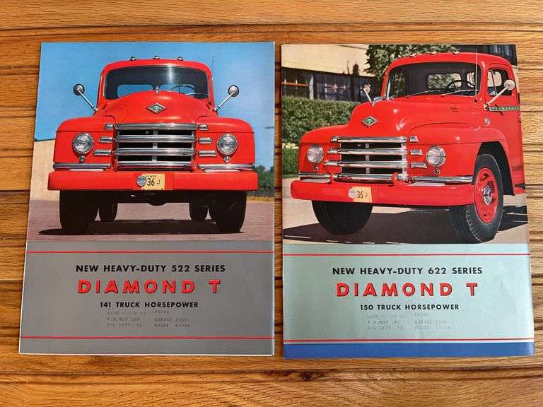 (2) Diamond T Truck Sales Literature image