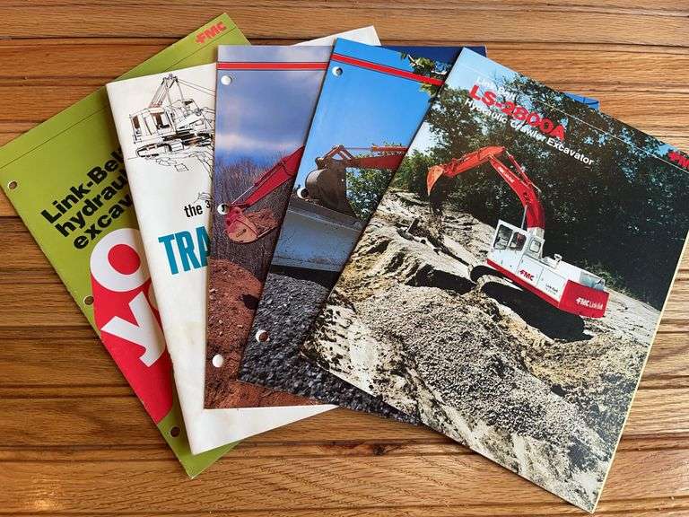 (5) Link-Belt Excavator Sales Literature image