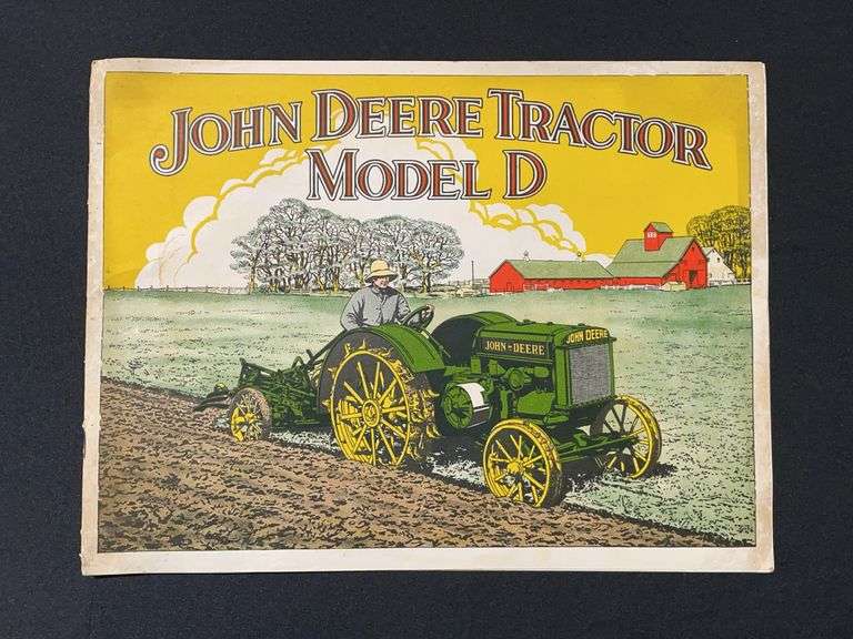 1929 John Deere D Tractor Sales Literature image