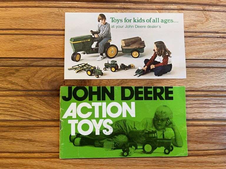 (2) John Deere Ertl Toy Sales Literature image