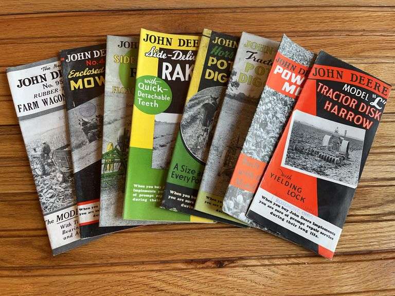 (8) John Deere Sales Literature image