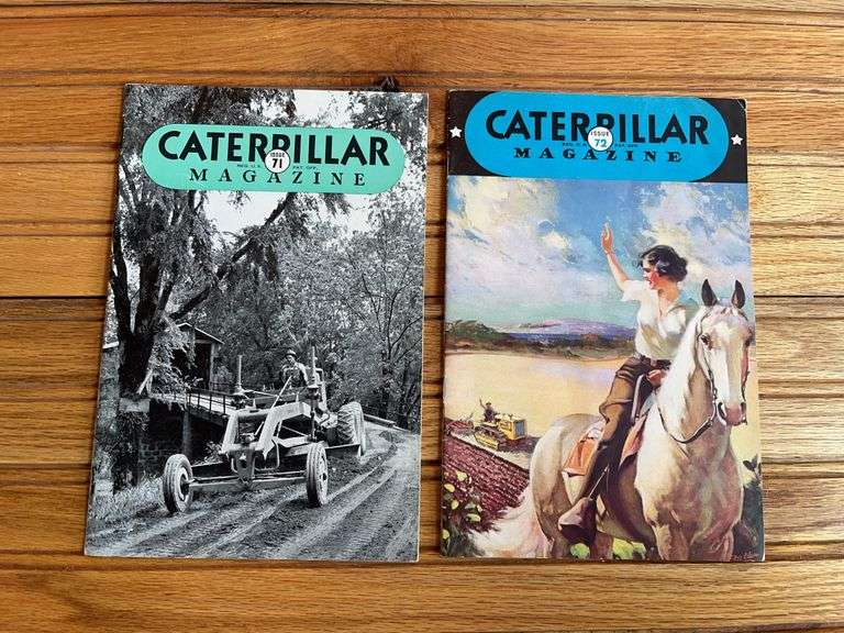 (2) Caterpillar Magazines image