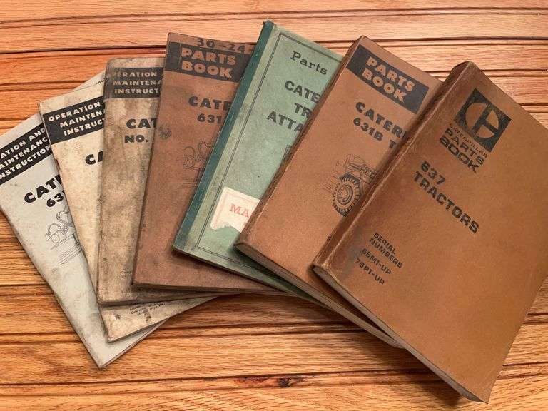 (7) Caterpillar Tractor Manuals image