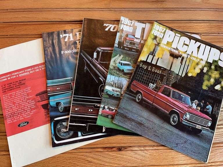 (5) Ford Truck Sales Literature image