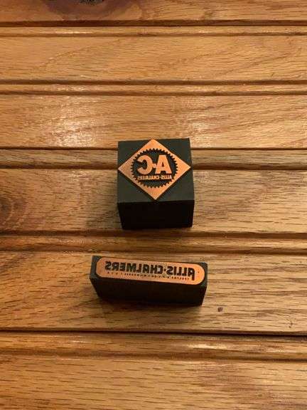 (2) Allis-Chalmers Ink Blocks image
