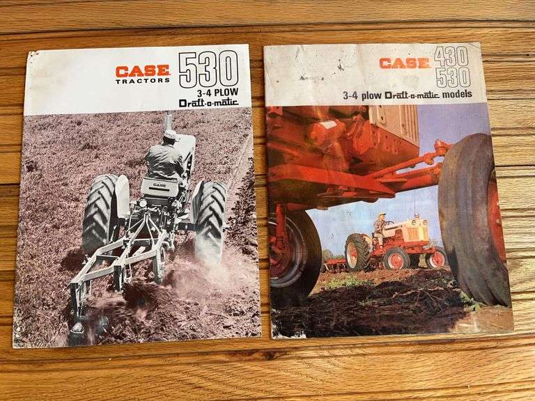 (2) Case 430 + 530 Tractor Sales Literature image