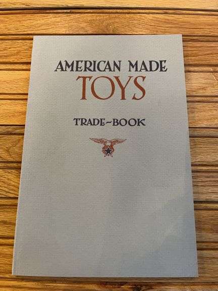 1918 American Made Toys Trade Book image