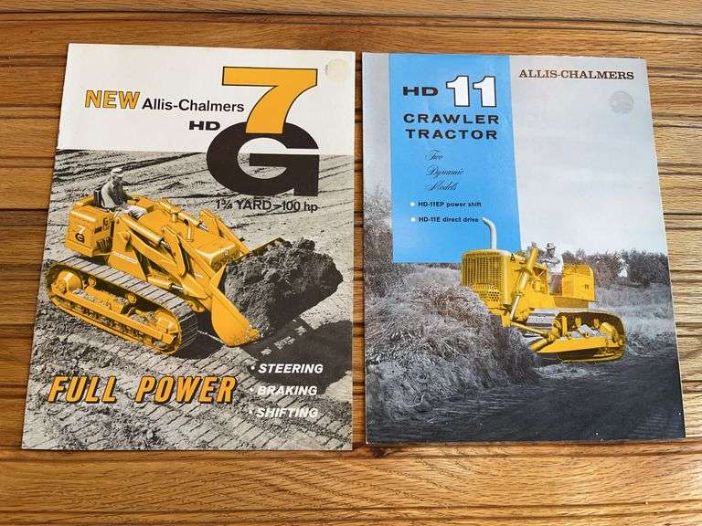 (2) Allis-Chalmers Crawler Sales Literature image