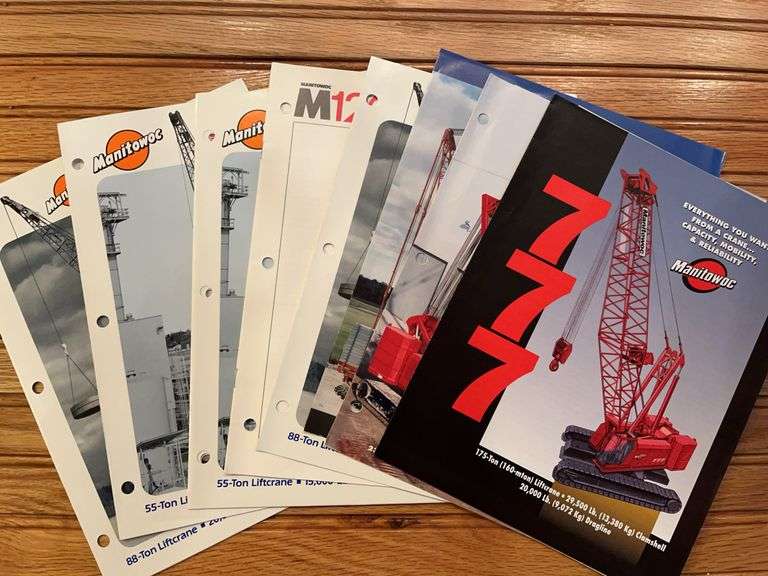 (8) Manitowoc Sales Literature image