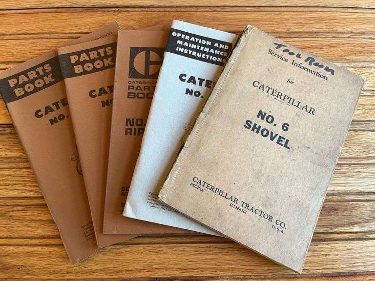 (5) Caterpillar Manuals image