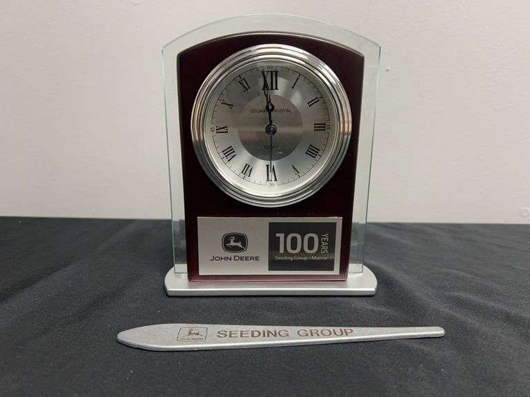 (2) John Deere Seeding Group Clock + Ruler image