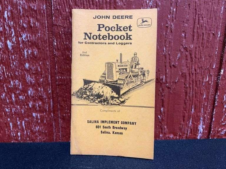 1960 John Deere Industrial Pocket Notebook image