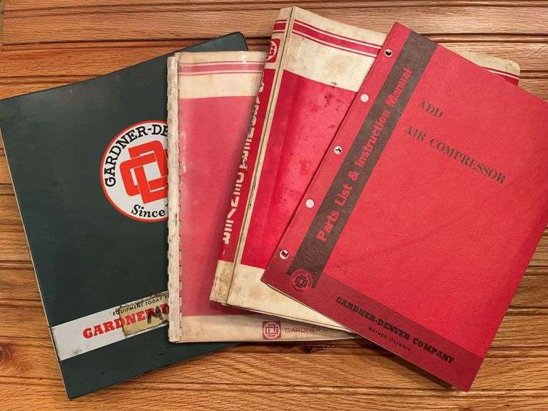 (4) Gardner-Denver Manuals image