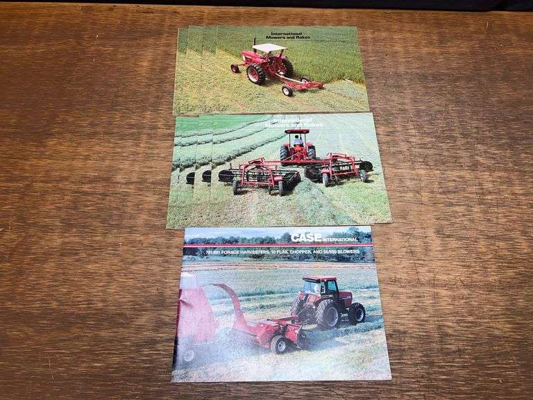 (9) IH + Case-IH Sales Literature image