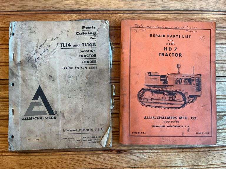 (2) AC HD7 + TL14 Manuals image